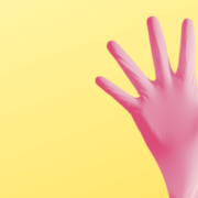 pinky gloves The Bold Woman