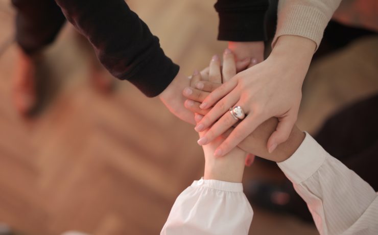 Durchschnitt der fünf Menschen