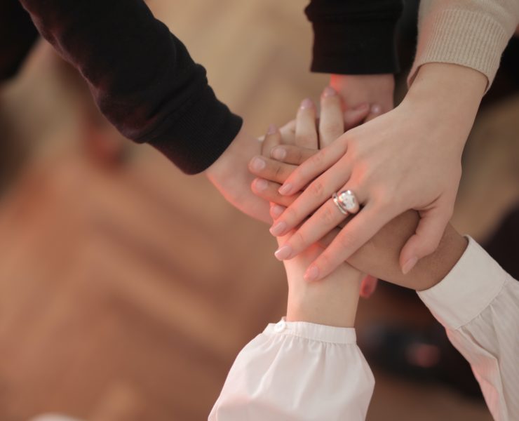 Durchschnitt der fünf Menschen