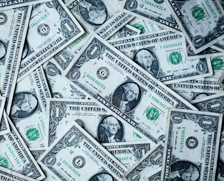 1 U.S.A dollar banknotes